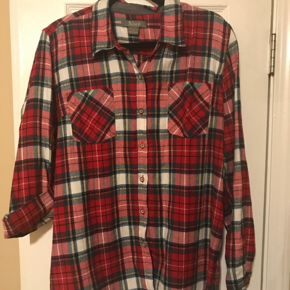 Women’s Flannel XL- purchased @Bass Pro Shops